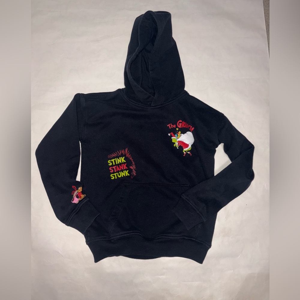 Abercrombie Kids Black Relaxed Fit Hoodie